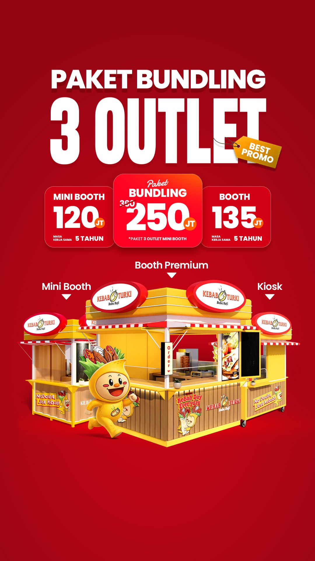 Info kemitraan Kebab Turki Baba Rafi